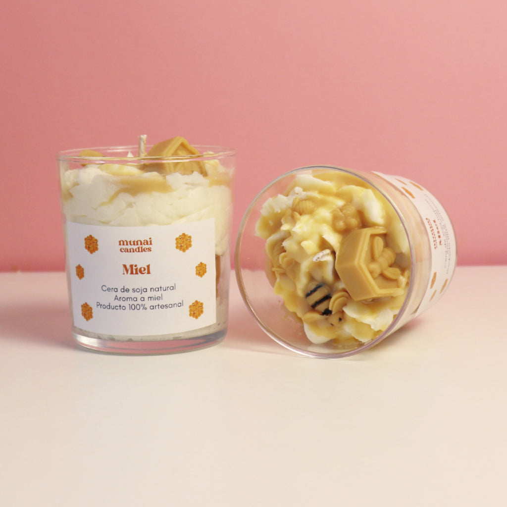 Vela aromática de Miel