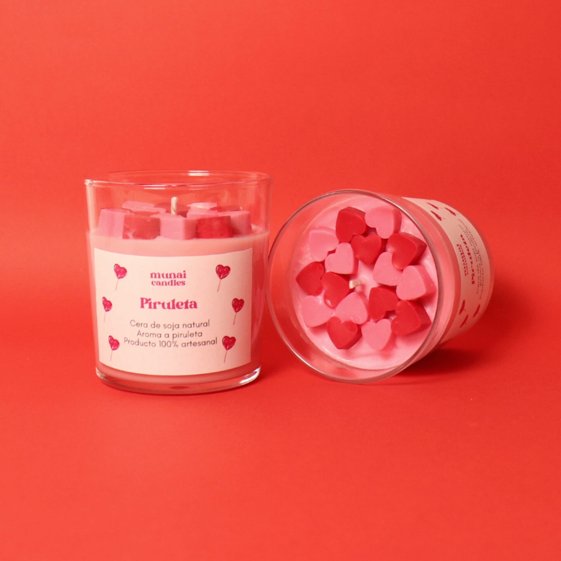 Vela aromática de Piruleta