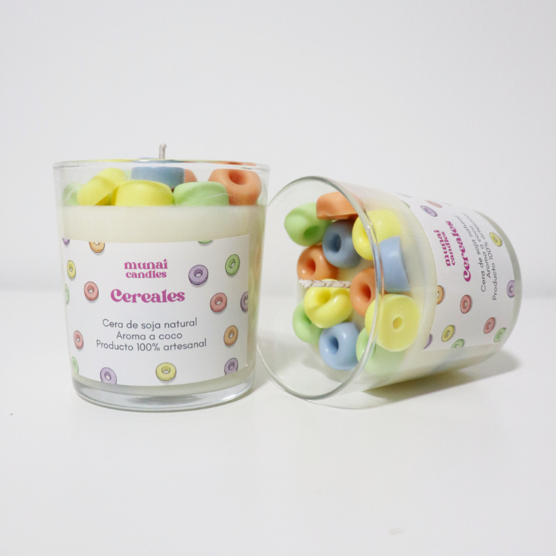 Vela aromática de coco Munai Candles