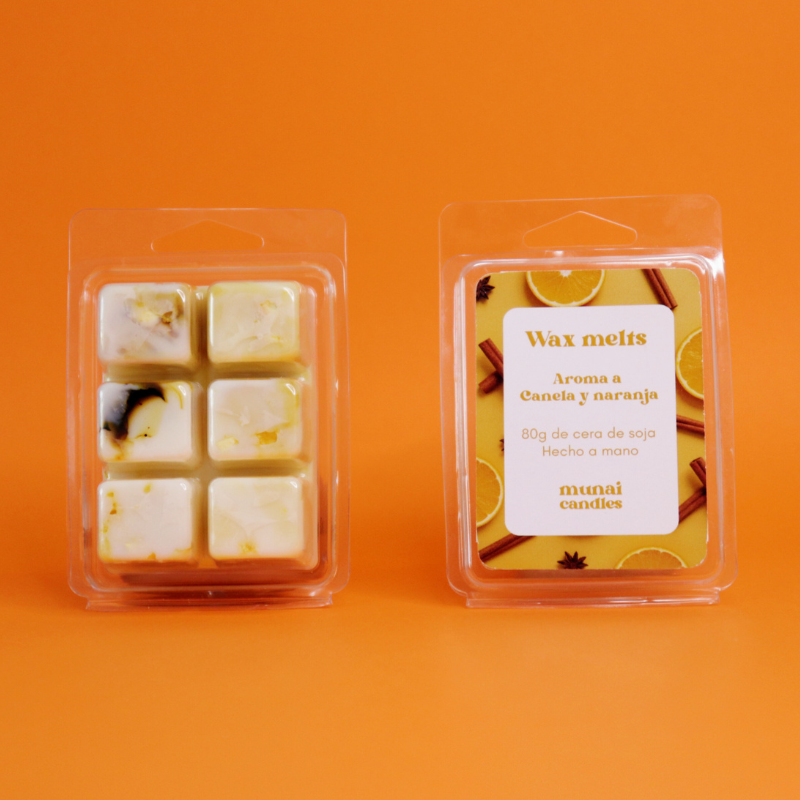 Wax Melts de Canela y Naranja