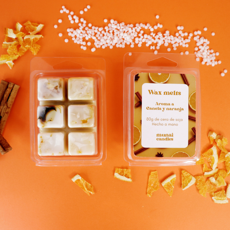 Wax Melts de Canela y Naranja