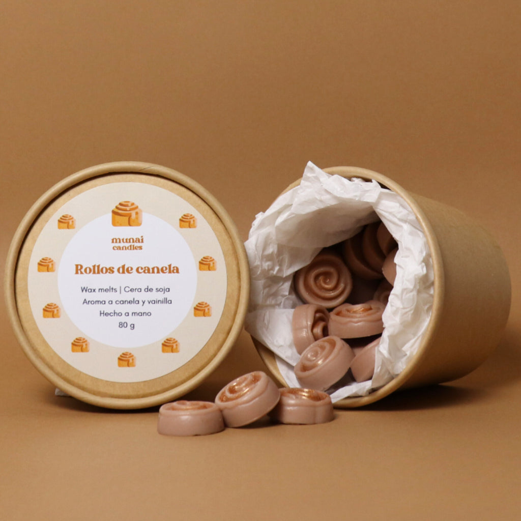 Wax Melts de Rollos de Canela