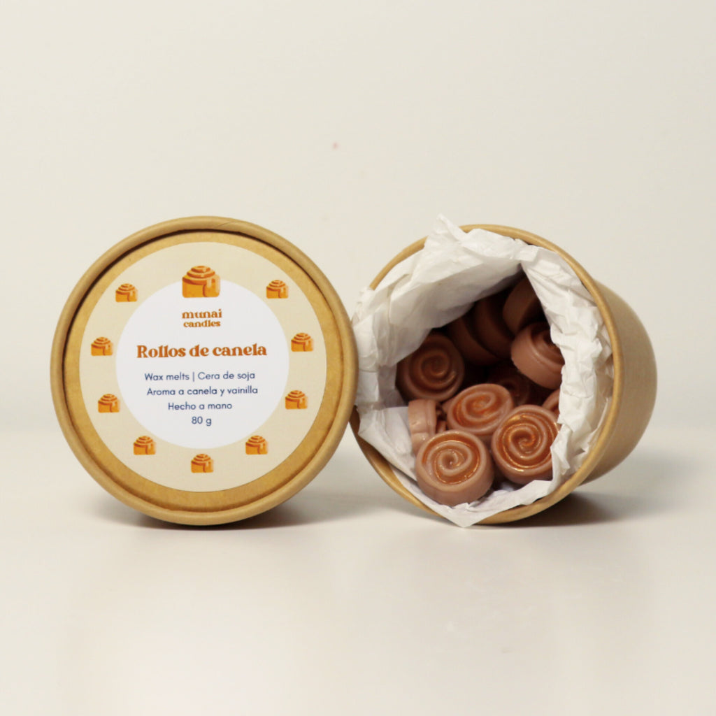 Wax Melts de Rollos de Canela