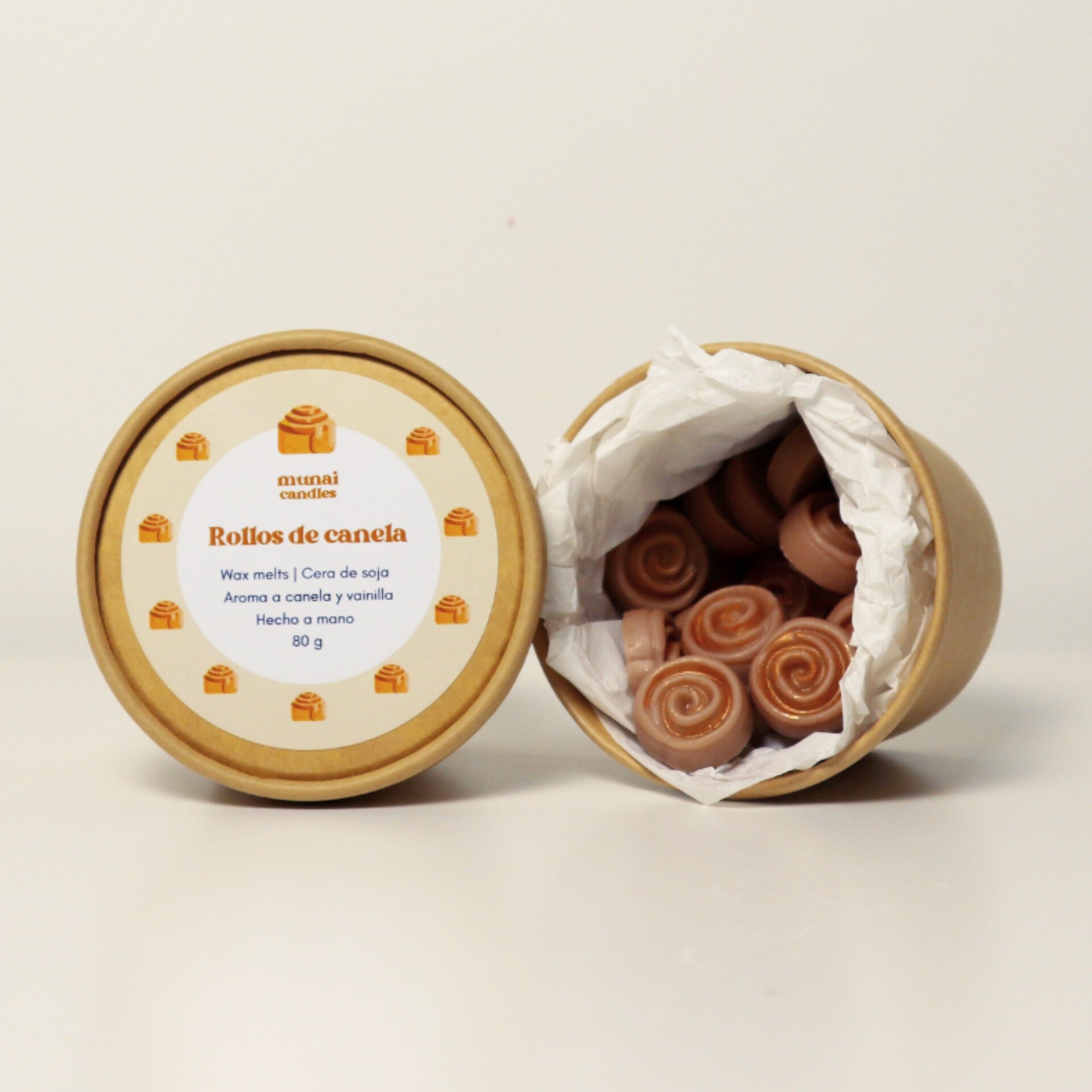 Wax Melts de Rollos de Canela