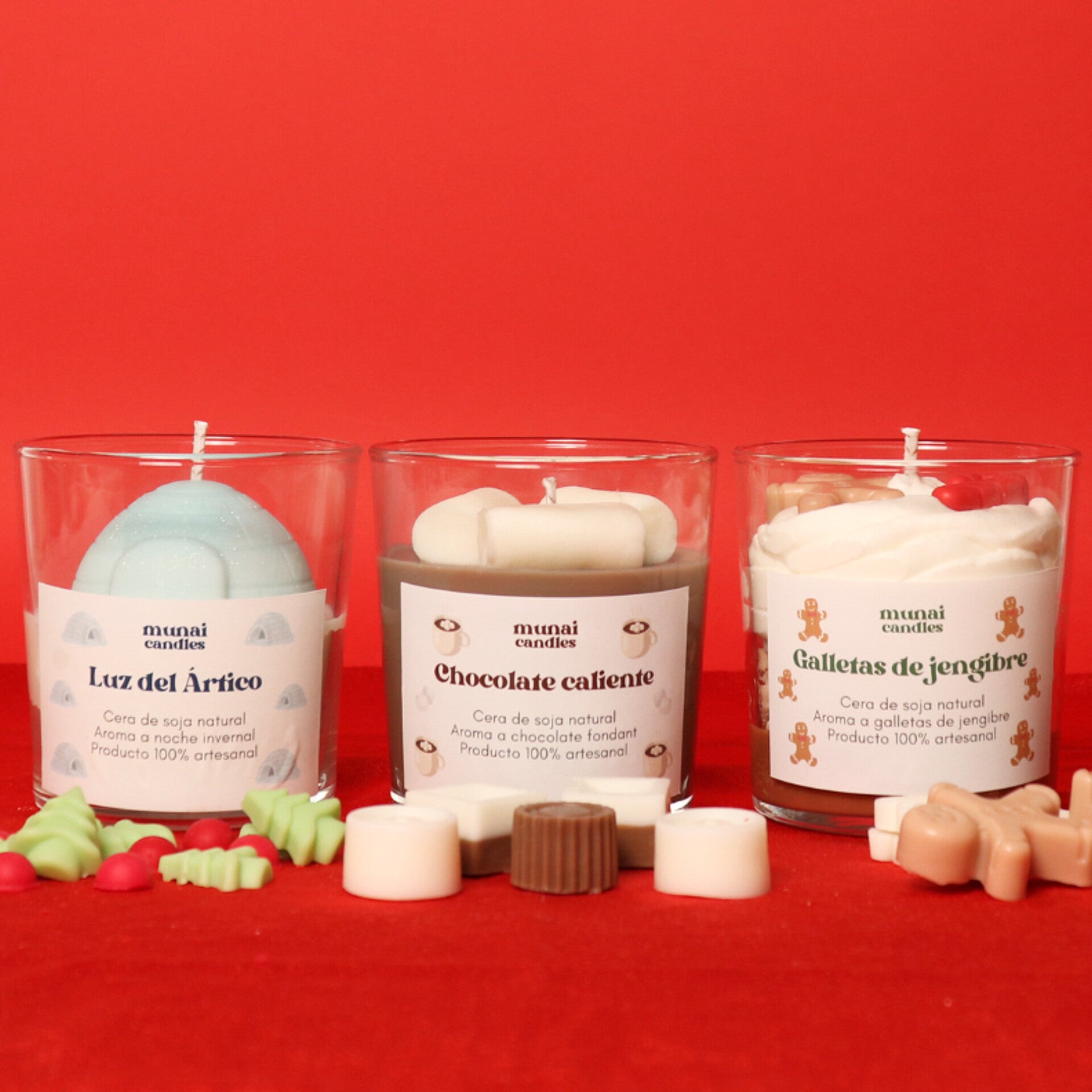 Pack Velas aromáticas Navidad