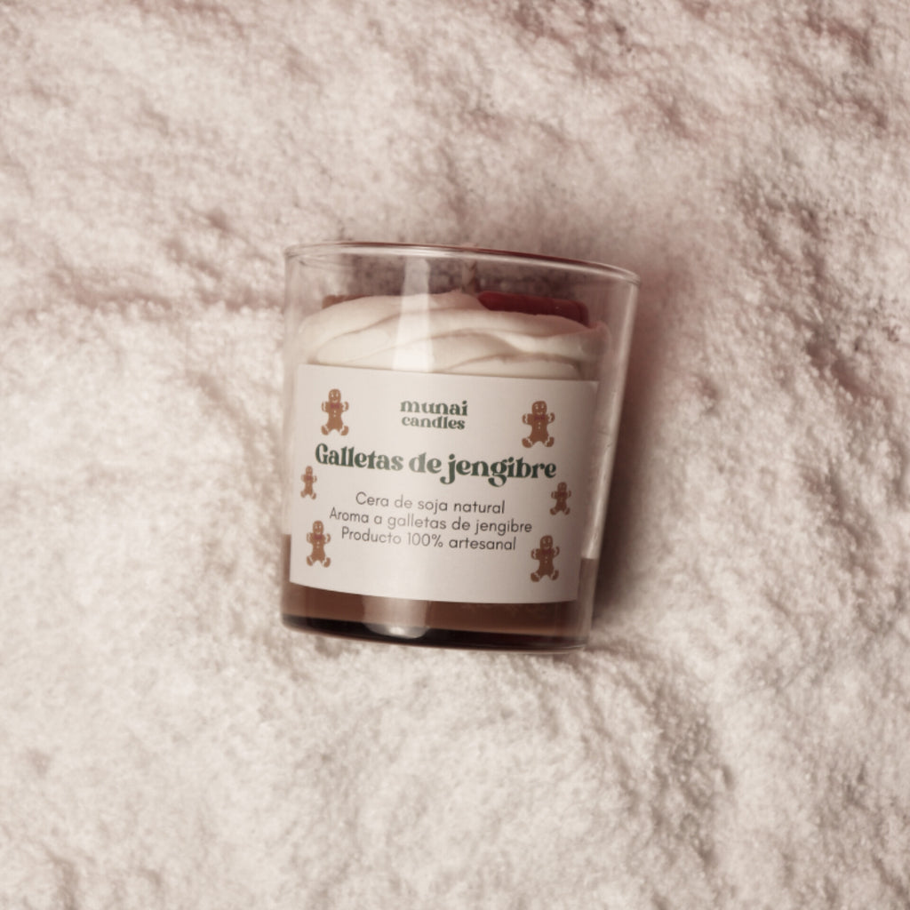 Vela aromática de Galletas de Jengibre