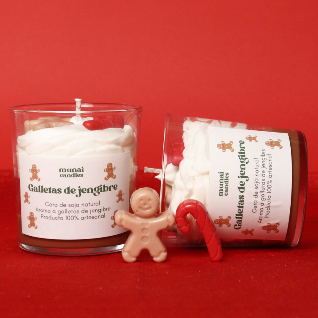 Vela aromática de Galletas de Jengibre