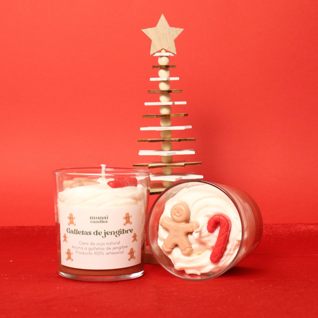 Vela aromática de Galletas de Jengibre