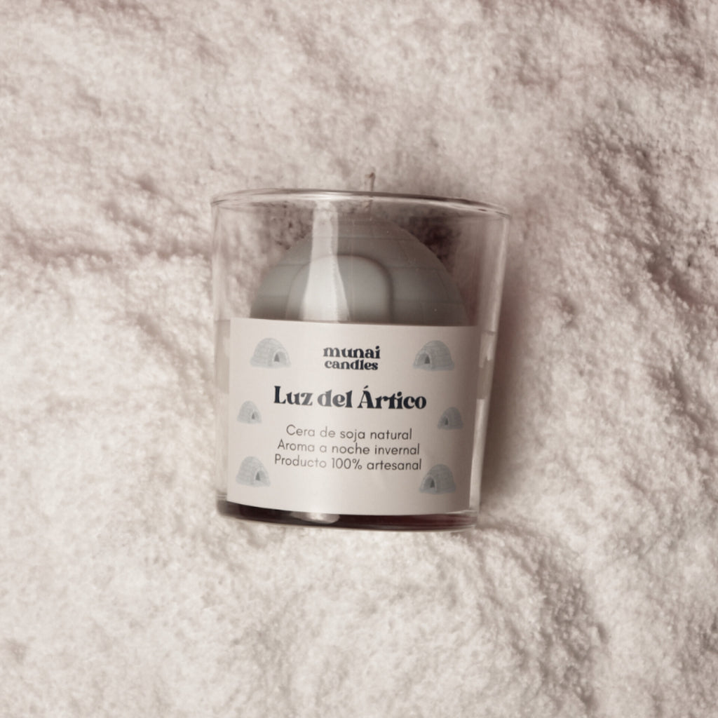 Vela aromática de Luz del Ártico