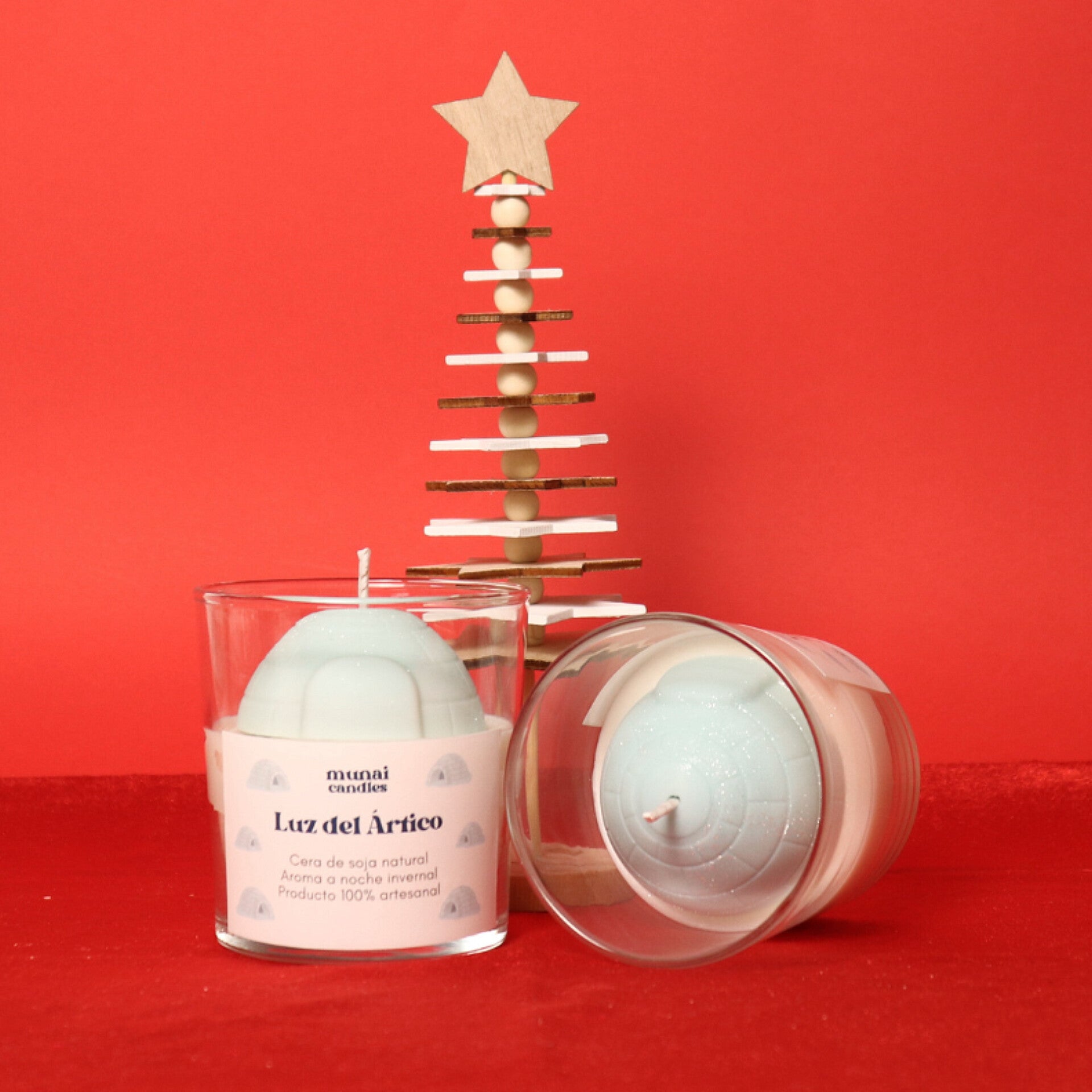 Vela aromática de Luz del Ártico