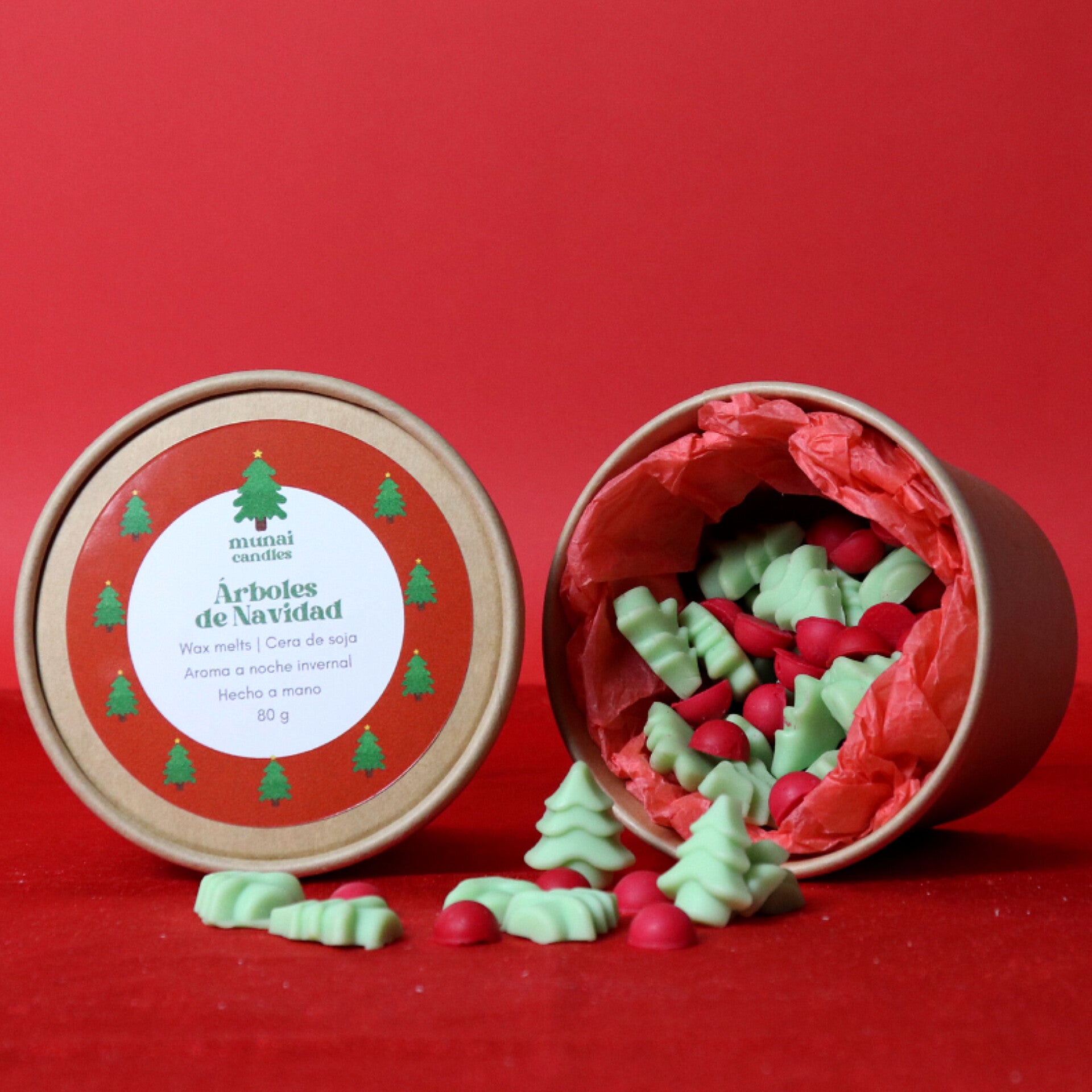 Wax Melts de Árboles de Navidad