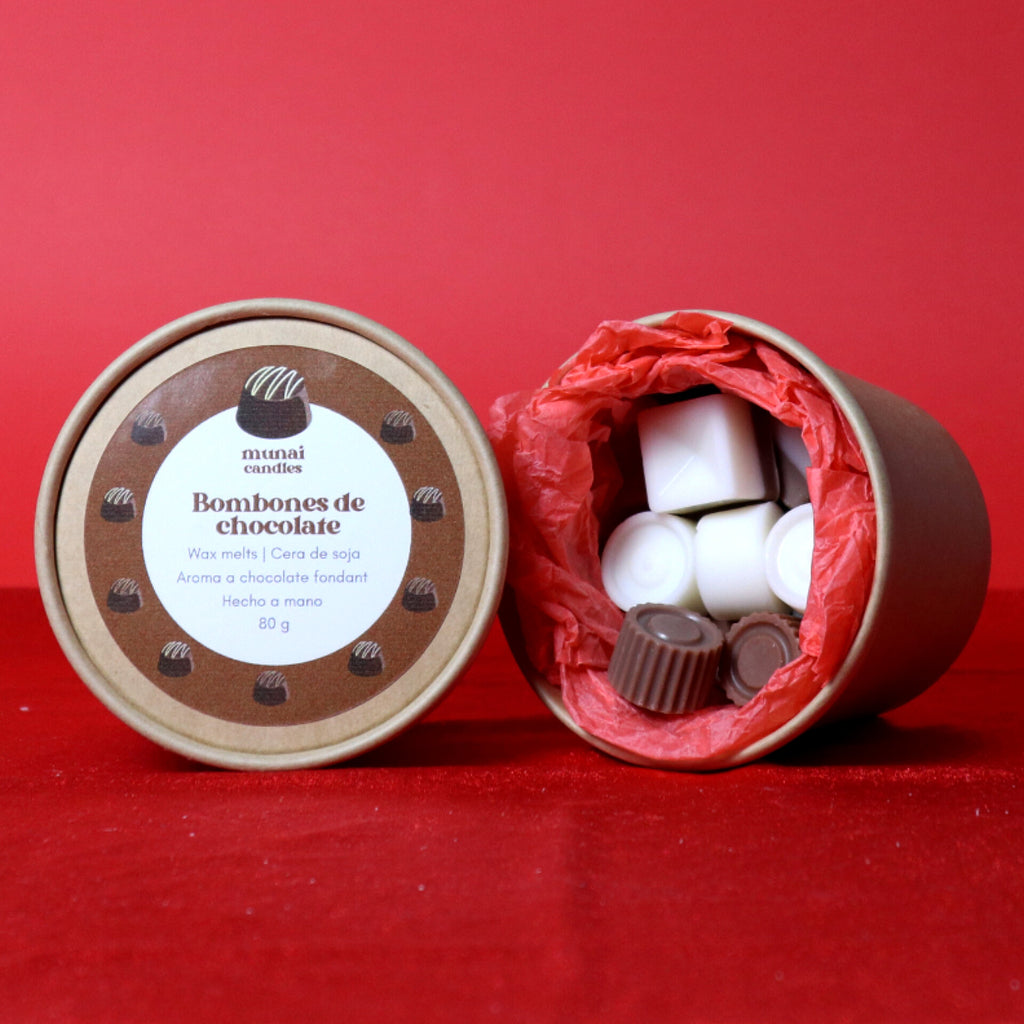 Wax Melts de Bombónes de Chocolate