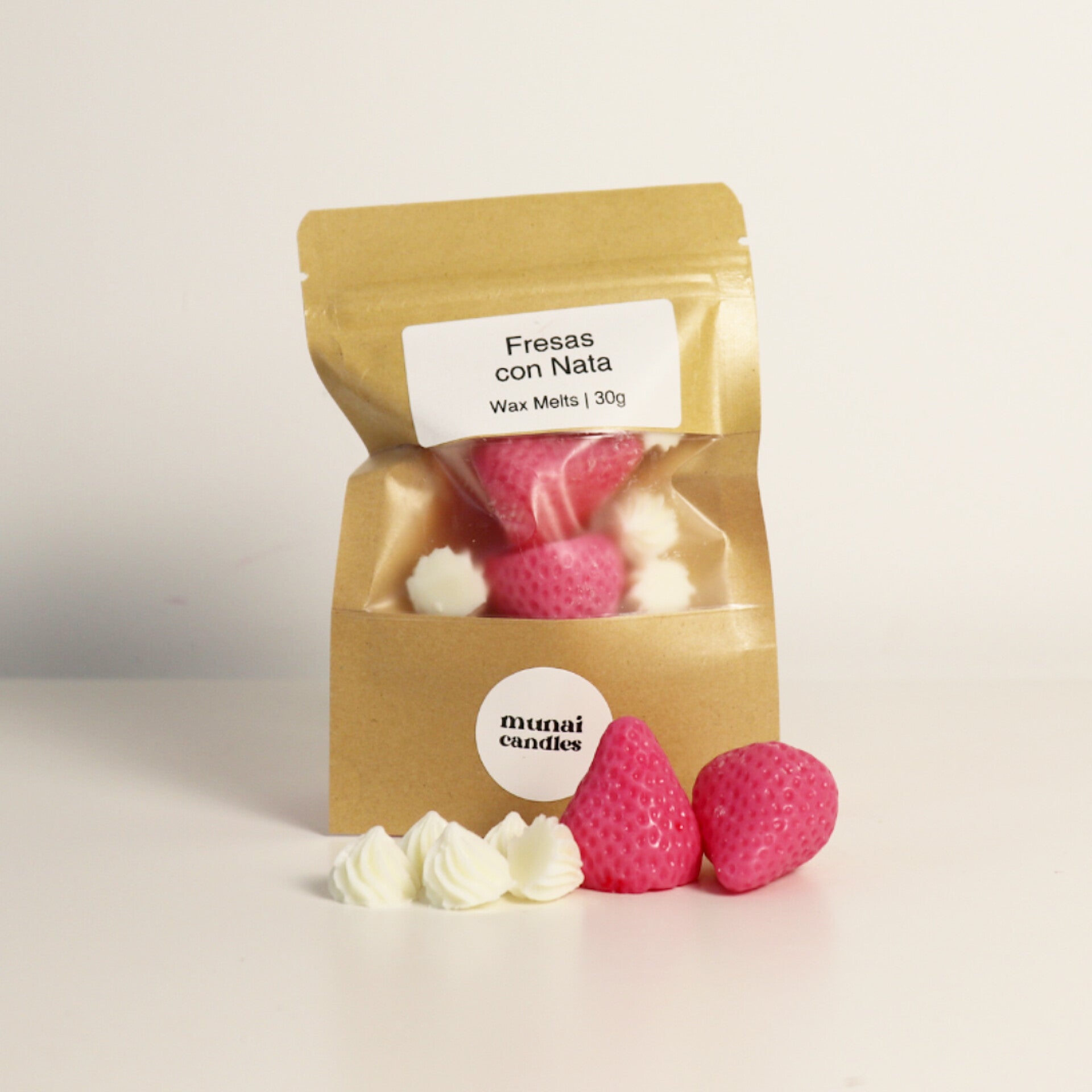 Wax Melts de Fresas con Nata