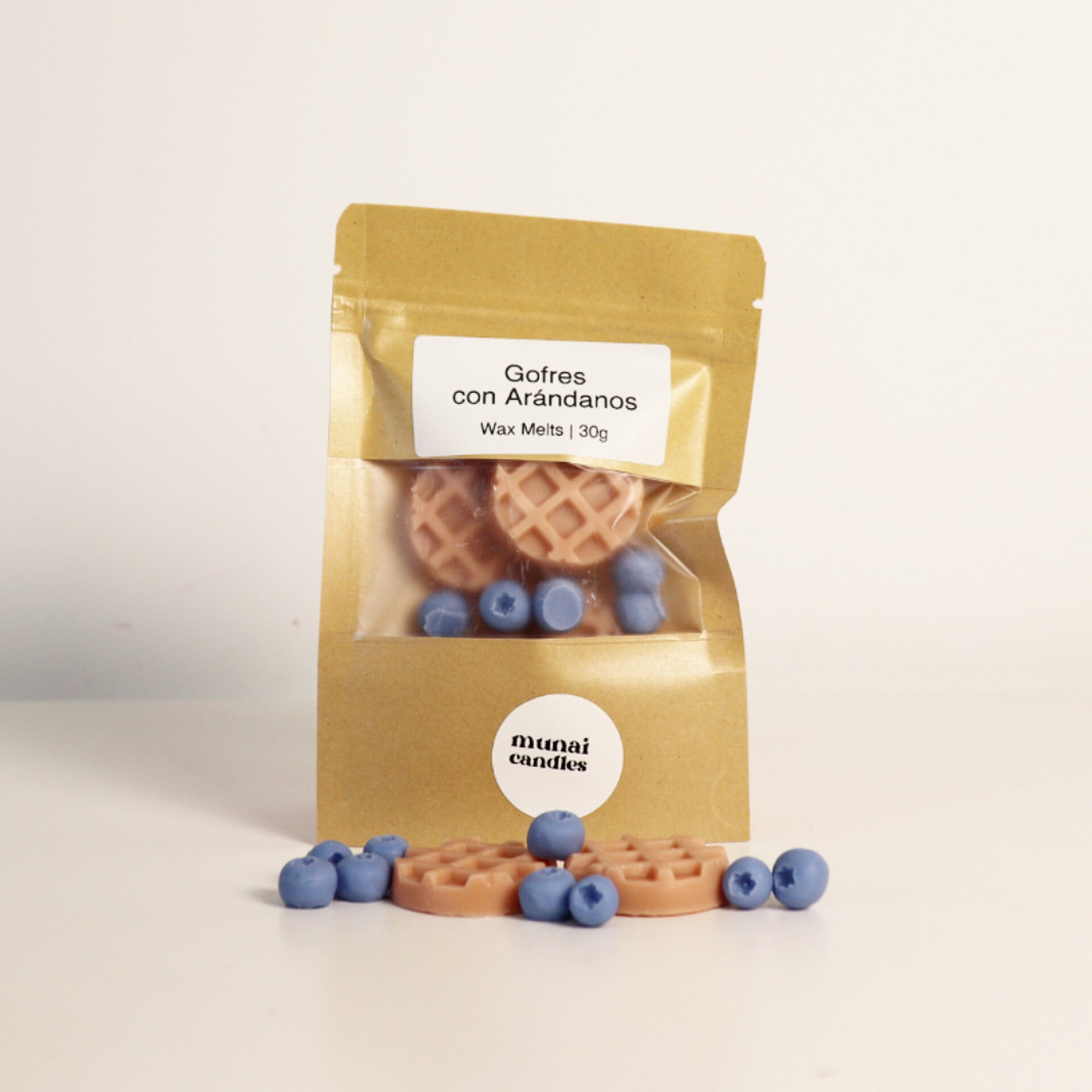 Wax Melts de Gofres con Arándanos