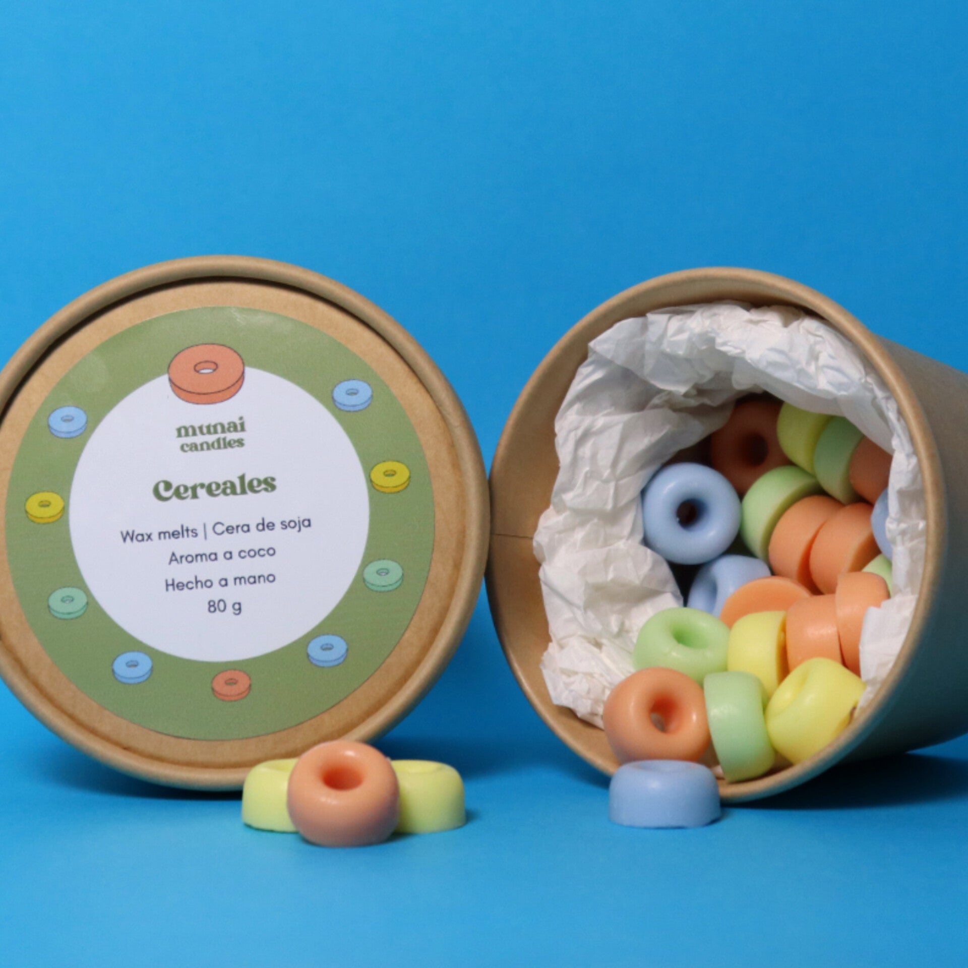 Wax Melts de Cereales de Coco